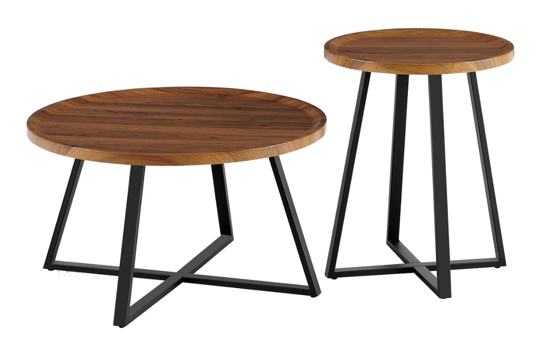 Lunel Coffee Table And End Table-1