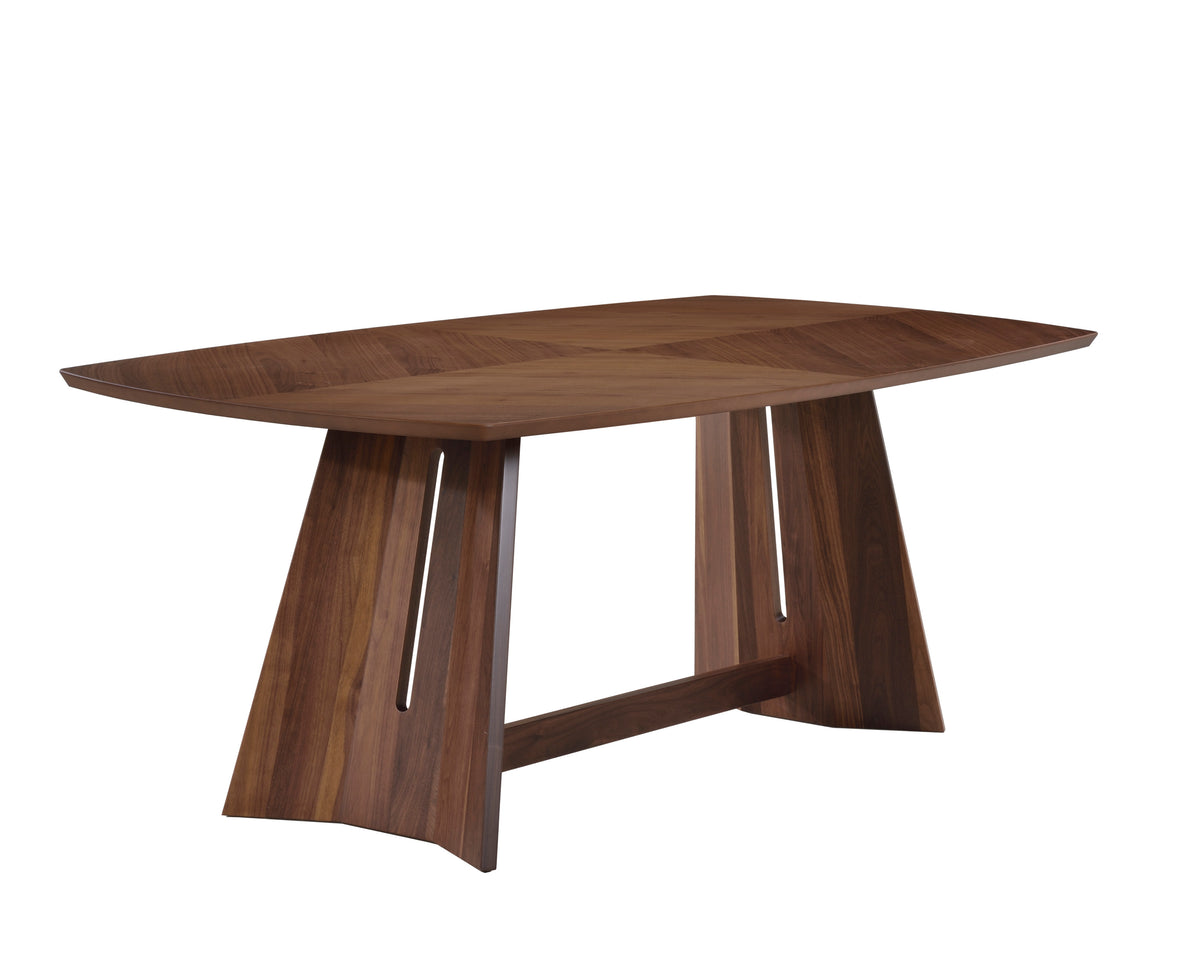 Arc Dining Table Walnut-6