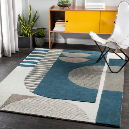 Brooklyn Handmade Rug Teal
