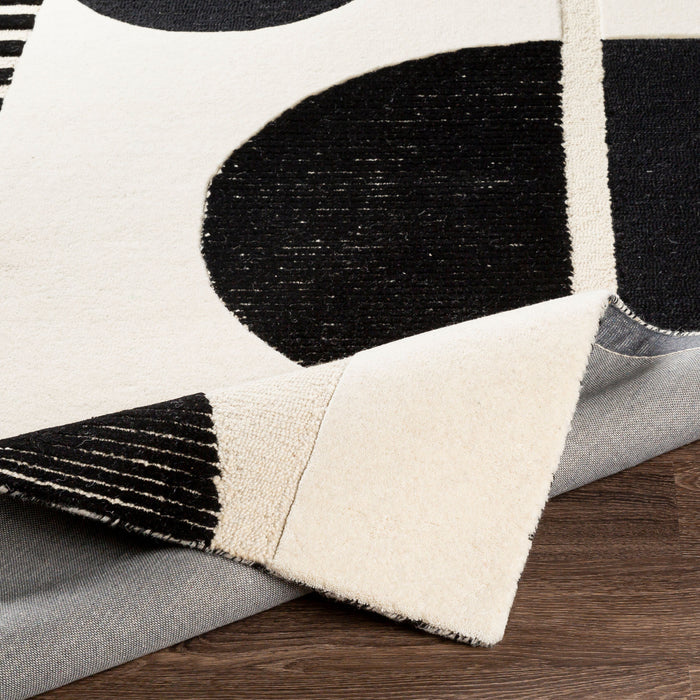 Brooklyn Handmade Rug Black