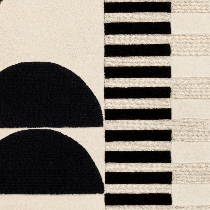Brooklyn Handmade Rug Black