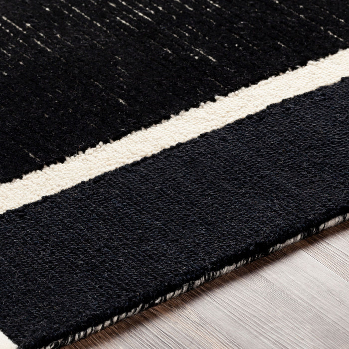 Brooklyn Handmade Rug Black