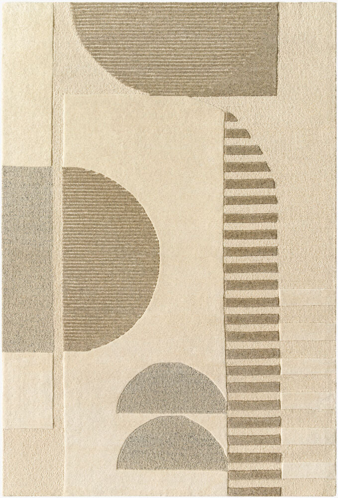 Brooklyn Handmade Rug Beige-zoom-1