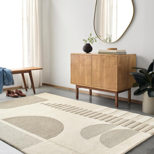 Brooklyn Handmade Rug Beige