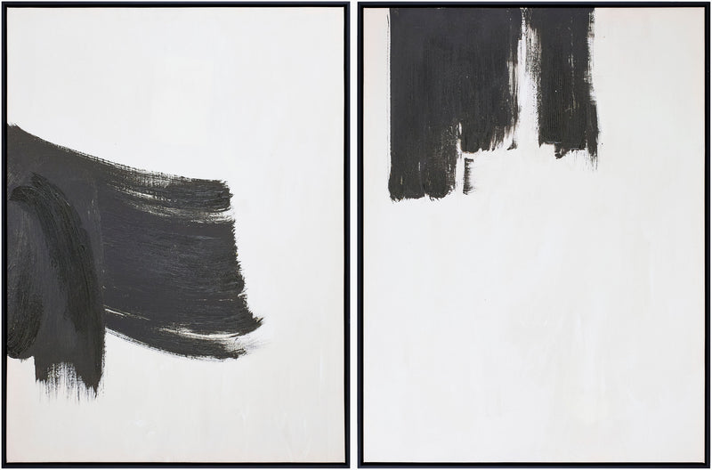 Brush Strokes Framed Wall Art-zoom-