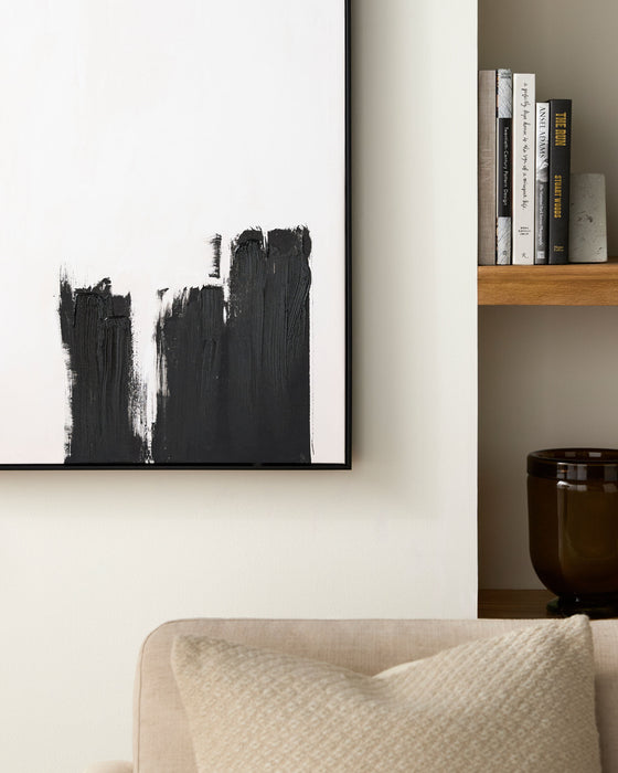 Brush Strokes Framed Wall Art