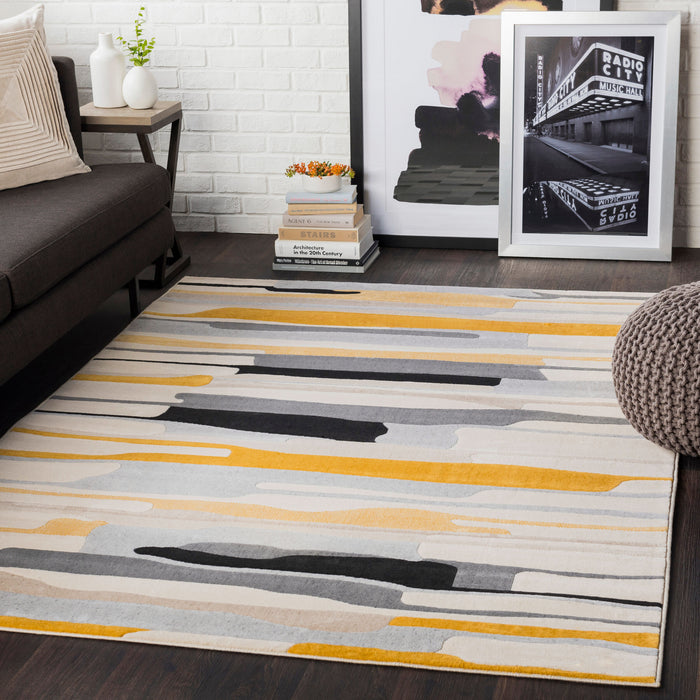 City Machine Woven Rug
