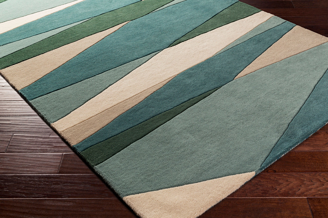 Forum Handmade Rug Teal