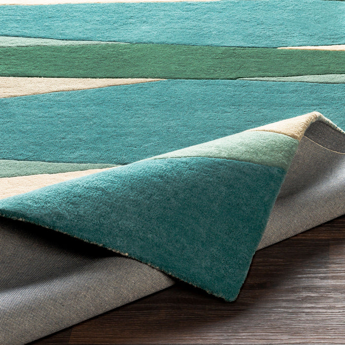 Forum Handmade Rug Teal