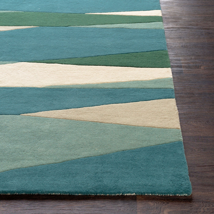 Forum Handmade Rug Teal