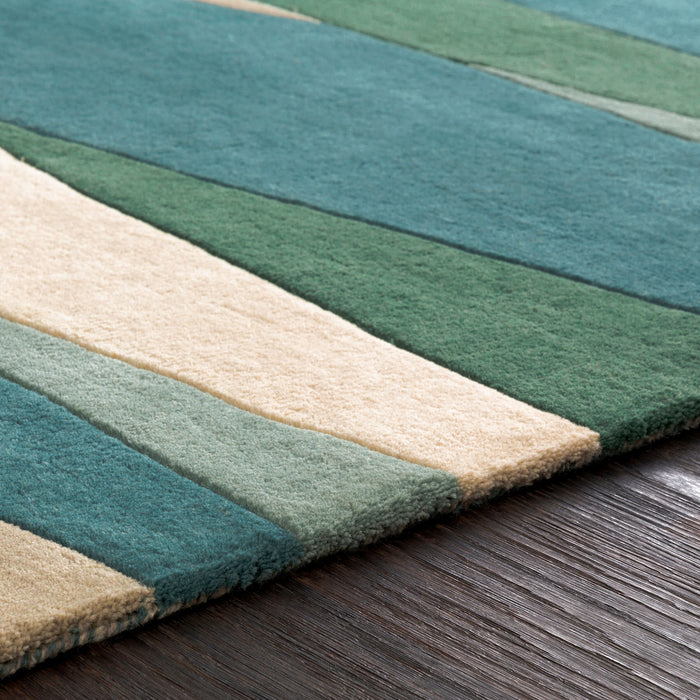 Forum Handmade Rug Teal