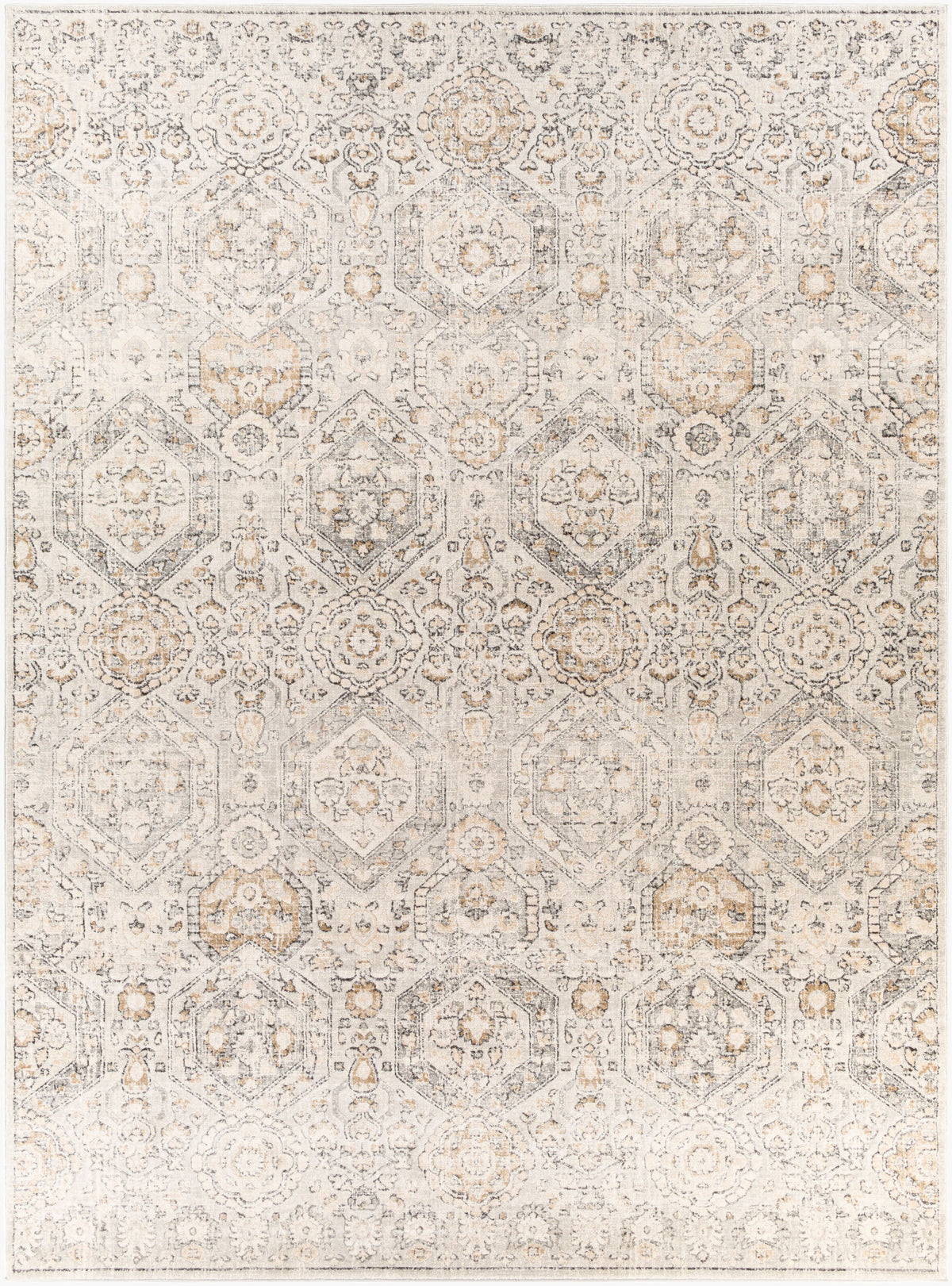 Indigo Machine Woven Rug