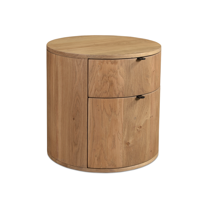 Theo Two Drawer Nightstand