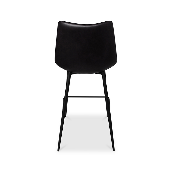 Alibi Counter Stool Matte Black - Set Of Two